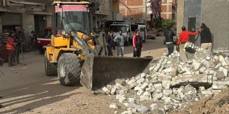 حي ثالث الإسماعيلية يوقف أعمال بناء مخالف بمنطقة أرض الجمعيات