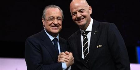 "إنجازاته هائلة".. إنفانتينو يُدعم بيريز في انتخابات رئاسة ريال مدريد
