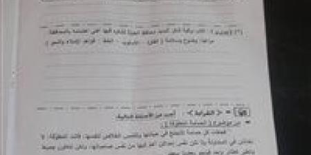 إجابات امتحان اللغة العربية للشهادة الإعدادية محافظة الجيزة 2026.. قيم حلولك الآن
