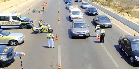 خلال 24 ساعة.. ضبط 100812 مخالفة مرورية متنوعة